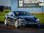 Tesla Model S 75D Base|Autopilot|Luchtvering|Panoramadak, Gebruikt, Zwart, Leder en Stof, Zwart