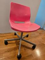 Roze bureaustoel Ikea, Huis en Inrichting, Bureaustoelen, Ophalen, Zo goed als nieuw, Roze, Bureaustoel