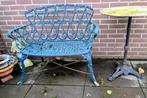 Tuinbank Metaal Groen, Tuin en Terras, Ophalen, Gebruikt, Metaal, Schommelbank