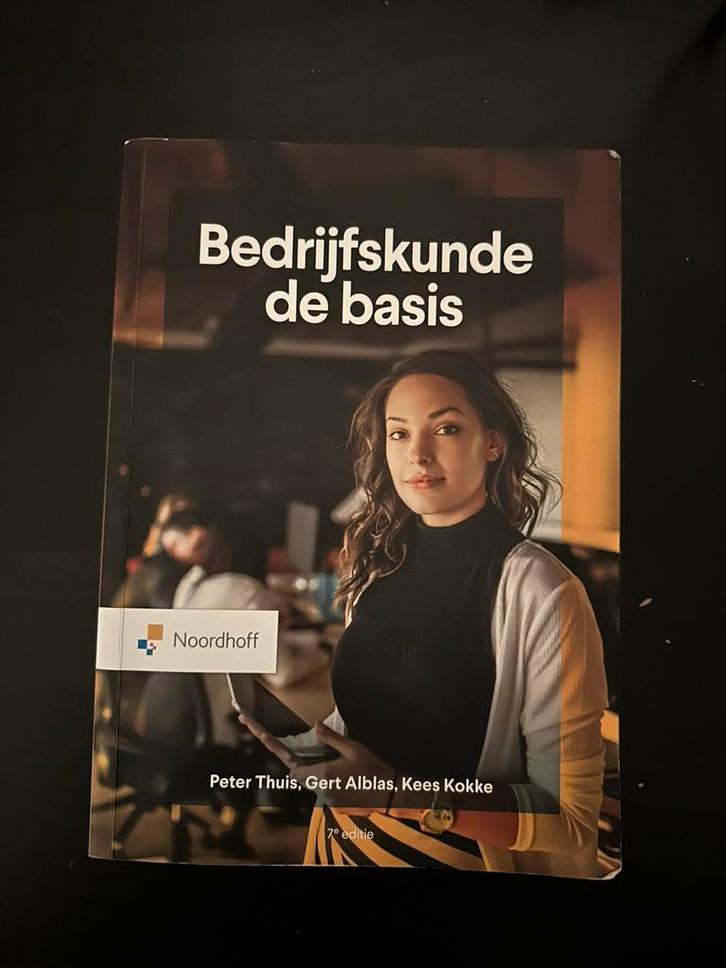 Bedrijfskunde de basis - 9789001025052, Boeken, Studieboeken en Cursussen, Nieuw, HBO, Beta, Ophalen of Verzenden