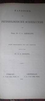 Physiologische Scheikunde 1836 oud leerboek, Ophalen of Verzenden