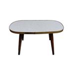 Vintage plantentafel, formica blad, Gebruikt, Onbekend, Ophalen of Verzenden, Onbekend