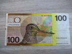 Net biljet 100 gulden Snip, 1977, Postzegels en Munten, Bankbiljetten | Nederland, Ophalen of Verzenden, 100 gulden