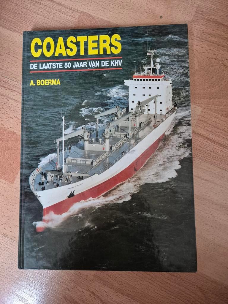 Coasters: De Laatste 50 Jaar van de KHV - A. Boerma, Ophalen of Verzenden, Zo goed als nieuw, A. Boerma, Boot