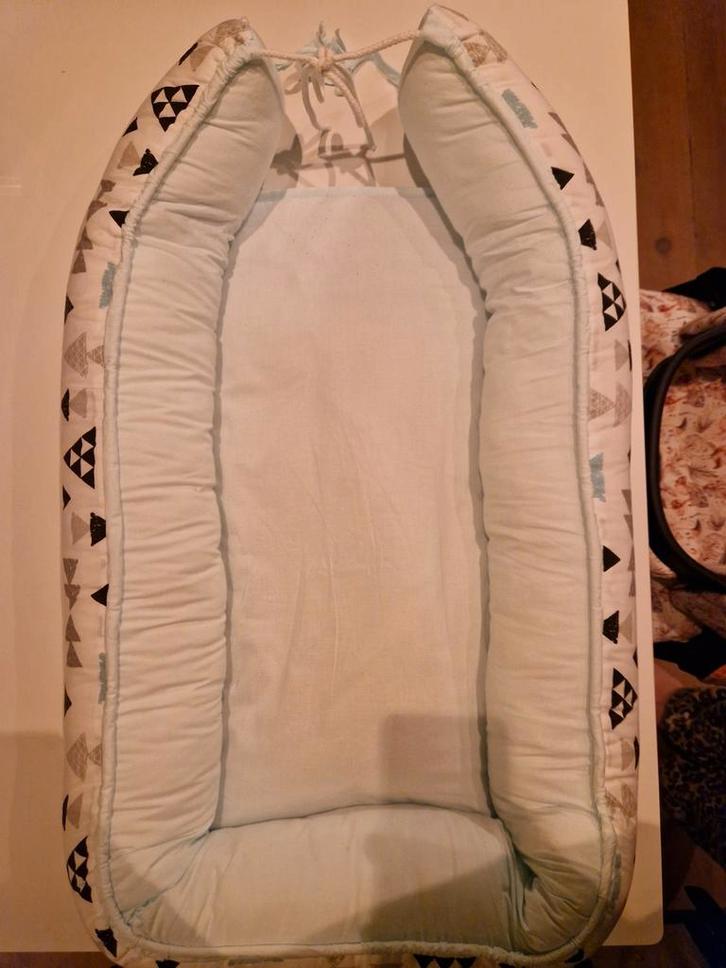 Babynestje met leuke print - in bewaarhoes, Kinderen en Baby's, Babywiegjes en Ledikanten, Gebruikt, Overige typen, Ophalen