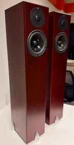 Totem Hawk mahonie, Audio, Tv en Foto, Luidsprekers, Zo goed als nieuw, 60 tot 120 watt, Front, Rear of Stereo speakers, Ophalen