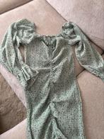 Pastel groen jurkje met bloemetjes, Kleding | Dames, Jurken, Maat 42/44 (L), Ophalen of Verzenden, Gedragen, Boven de knie