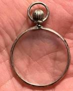 Antieke zilveren Franse medaillon, Sieraden, Tassen en Uiterlijk, Antieke sieraden, Ophalen of Verzenden, Zilver, Hanger