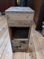 Smal nachtkastje van VidaXL, Ophalen, Zo goed als nieuw, Minder dan 150 cm, Minder dan 100 cm