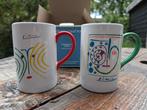 4 mokken 'Crayon Collection'/Picasso Masterpiece Editions, Ophalen of Verzenden, Nieuw, Porselein, Kop en/of schotel