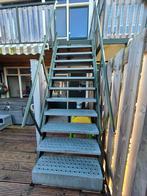 Metalen trap, Ophalen, Gebruikt