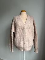 Beige gebreid vest, Kleding | Dames, Truien en Vesten, Beige, Ophalen of Verzenden, Zo goed als nieuw