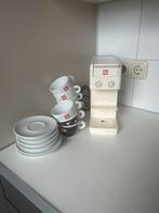 Illy IperEspresso apparaat + kopjes en enkele schoteltjes, Ophalen, Zo goed als nieuw