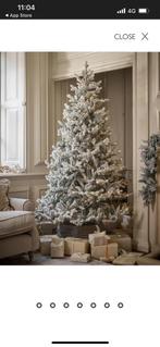 kerstboom 270cm met sneeuw, Diversen, Kerst, Ophalen, Zo goed als nieuw