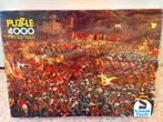 Puzzel ridders 4000 stukjes  zeldzaam, Ophalen, Meer dan 1500 stukjes, Gebruikt