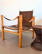 Vintage stoelen, Hout, Gebruikt, 75 tot 100 cm, Ophalen of Verzenden