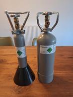 CO2 systeem met 2 flessen voor aquarium, Dieren en Toebehoren, Ophalen, Filter of Co2