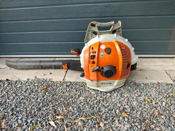 Stihl BR600 Rugbladblazer BR 600 bladblazer, Tuin en Terras, Bladblazers, Gebruikt, Ruggedragen, Benzine, Ophalen of Verzenden