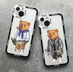 Schattige Beer Modemerk Beschermend  iPhone 11 tot 15 promax, Telecommunicatie, Mobiele telefoons | Hoesjes en Frontjes | Apple iPhone