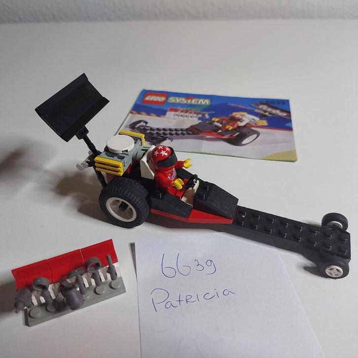 vintage lego Raven racer 6639, Kinderen en Baby's, Speelgoed | Duplo en Lego, Gebruikt, Lego, Complete set, Ophalen of Verzenden