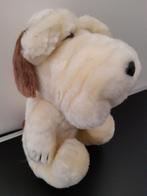 Knuffel hond lichtgeel 25 cm, Ophalen of Verzenden, Nieuw, Hond