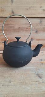 Gietijzeren theepot, waterketel, Ophalen, Zo goed als nieuw, Gietijzer