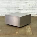 RVS design bijzettafel / salontafel met wielen, Ophalen