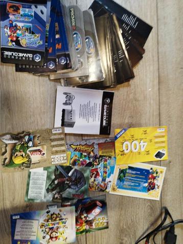 Gamecube boekjes en vip kaarten  beschikbaar voor biedingen