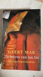 Geert Mak - De levens van Jan Six, Ophalen of Verzenden, Zo goed als nieuw, Geert Mak