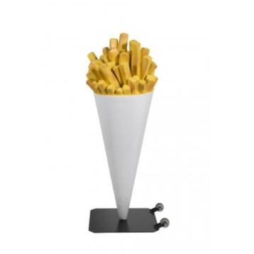 Patatzak verrijdbaar 180 cm - polyester frietzak beschikbaar voor biedingen