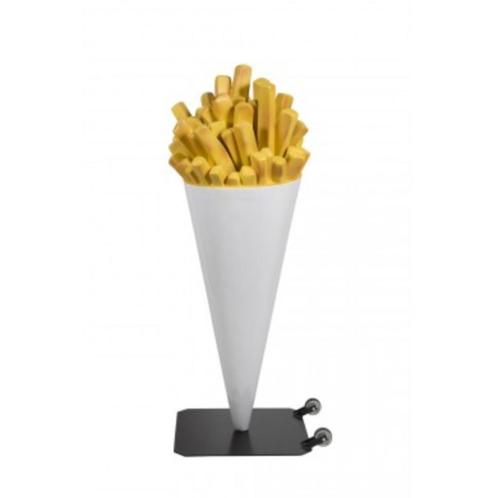 Patatzak verrijdbaar 180 cm - polyester frietzak, Verzamelen, Merken en Reclamevoorwerpen, Nieuw, Reclamebord, Ophalen