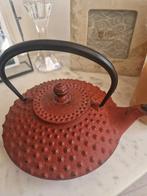 Japanse theepot gietijzer, Huis en Inrichting, Keuken | Potten en Pannen, Ophalen of Verzenden, Gietijzer