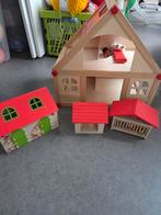 Goki poppenhuis, Kinderen en Baby's, Speelgoed | Poppenhuizen, Ophalen of Verzenden, Zo goed als nieuw, Poppenhuis