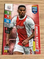Panini FIFA 365 2022 Jurriën Timber ROOKIE, Ophalen of Verzenden, Zo goed als nieuw, Ajax, Spelerskaart