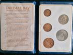 Decimal Day 1971 UK muntset – originele set met 5 munten, Ophalen of Verzenden, Overige waardes