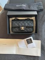 Chanel mini rectangular caviar, Ophalen, Zo goed als nieuw, Zwart
