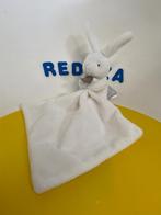 5139 doudou et compagnie konijn konijntje wit met doekje, Ophalen of Verzenden, Zo goed als nieuw, Konijn