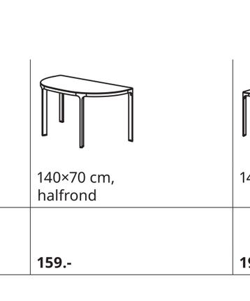 IKEA BEKANT Bureau Halfrond - Perfect voor Thuiswerk! - afbeelding 2
