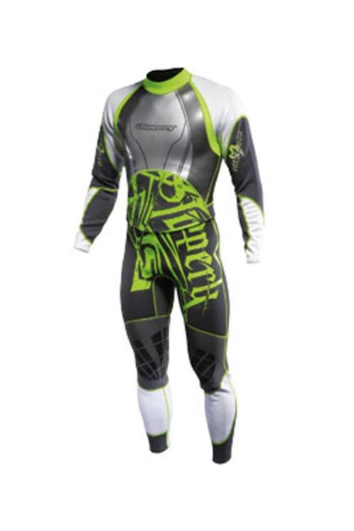 SLIPPERY Matrix II wetsuit (2-delig) Lime M Ruim -45% OFF!!!, Watersport en Boten, Watersportkleding, Nieuw, Wetsuit, Heer, Verzenden