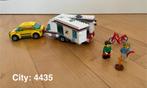 Lego city Car and Caravan (2012) 4435, Ophalen of Verzenden, Gebruikt, Complete set, Lego