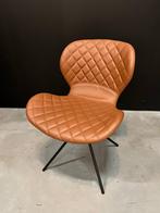 Bruine stoel met imitatieleer, Huis en Inrichting, Ophalen, Zo goed als nieuw, Bruin, Eén