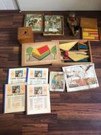 Vintage Houten Speelgoed & Leesboekjes Set Antiek Speelgoed, Antiek en Kunst, Antiek | Speelgoed, Ophalen of Verzenden