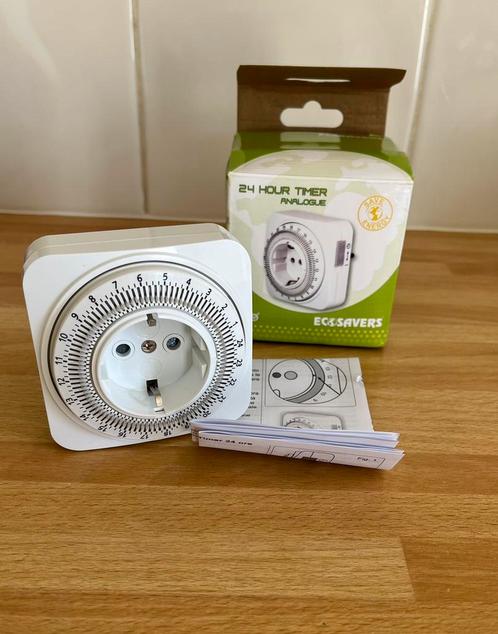 Analoge tijdschakelklok, Doe-het-zelf en Verbouw, Elektra en Kabels, Nieuw, Schakelaar, Ophalen of Verzenden
