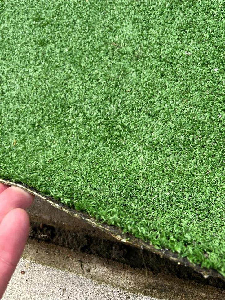 Volle Rollen Hockey Kunstgras 4m x 55m (220m2) €450,-, Tuin en Terras, Gras en Kunstgras, Gebruikt, Kunstgras, 20 m² of meer, Ophalen