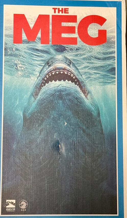 The Meg Shark Goust figure 45 cm, Cd's en Dvd's, Dvd's | Documentaire en Educatief, Zo goed als nieuw, Vanaf 16 jaar, Ophalen of Verzenden