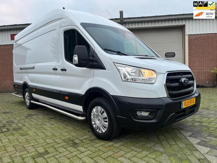 Ford Transit 350 2.0 TDCI L4H3 Trend 170PK Automaat euro 6, Auto's, Bestelauto's, Bedrijf, Te koop, ABS, Achteruitrijcamera, Airbags
