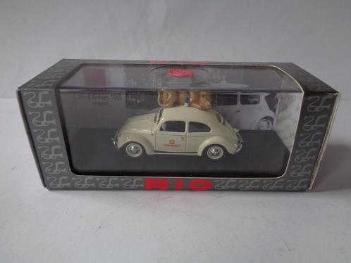 Rio Volkswagen Maggiolino in Doos, Dierentuin Arnhem 1965, Hobby en Vrije tijd, Modelauto's | 1:43, Zo goed als nieuw, Auto, Overige merken