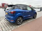 Ford EcoSport 1.0 EcoBoost ST-Line mooie complete uitvoering, Auto's, Voorwielaandrijving, Gebruikt, Ecosport, Blauw