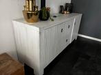 Wit Dressoir Robuust 160cm, Ophalen, Gebruikt, 150 tot 200 cm, Met lade(s)
