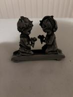 Tinnen beeldje, Verzamelen, Beelden en Beeldjes, Ophalen, Zo goed als nieuw, Mens